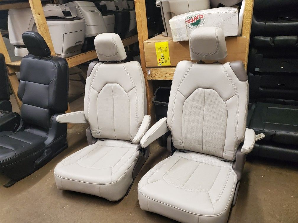 Brand New Leather Bucket Seats