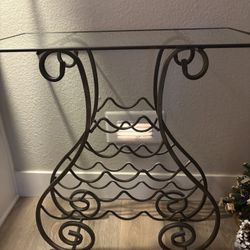 Vintage wine rack 