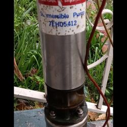 Goulds Submersible Pump Paid &$1500
