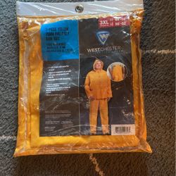 Never Used West Chester  3XL 3 Piece Rain Suit 