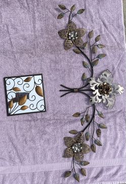 Metal Wall Decoration (2 PC)