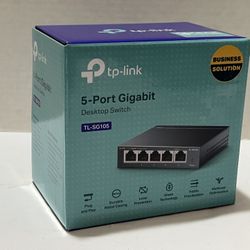 TP-LINK Technologies 5 Port Gigabit Ethernet Desktop Switch TL-SG105