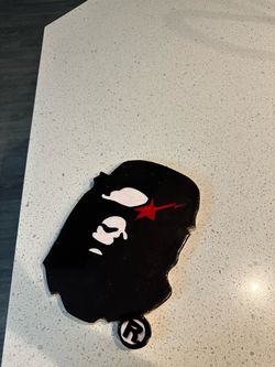 bape wood art