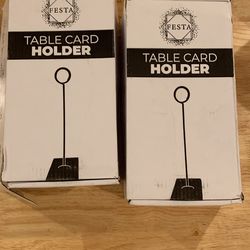 Table Card Holders 