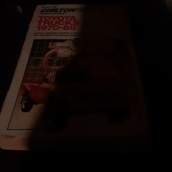 CHILTON 1970 TO 1988 TOYOTA TRUCKS ALL CANADIAN AND US MODELS
