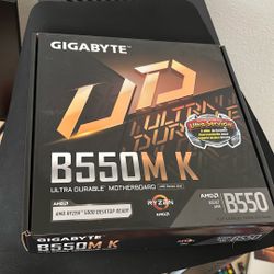 Gigabyte B550m K Motherboard 