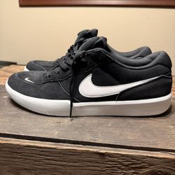Nike SB Force 58 Men’s Shoes Black/White Size 14