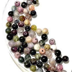 15” Of 5mm Tourmaline Beads 