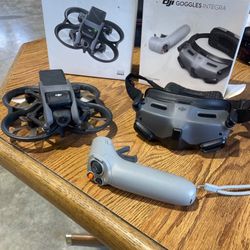 DJI AVATA FPV drone with goggles and remote Ready to fly