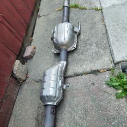 Mazda Cx9 Center And Rear Muffler Exhaust 