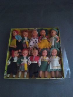 Vtg Doll Set