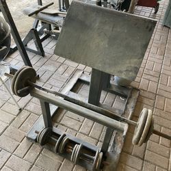 Arm Curl Bench 