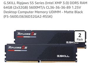 G.Skill 64GB DDR5 Ram