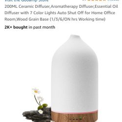 New! 200ml Diffuser With Mood Lights