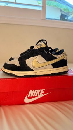 Nike Dunk Low LX “Black Team Gold”