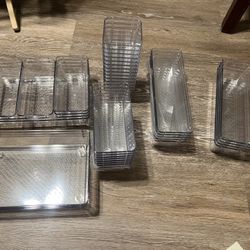 Clear Desk Organizers