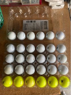 Pristine Bridgestone Golf Balls