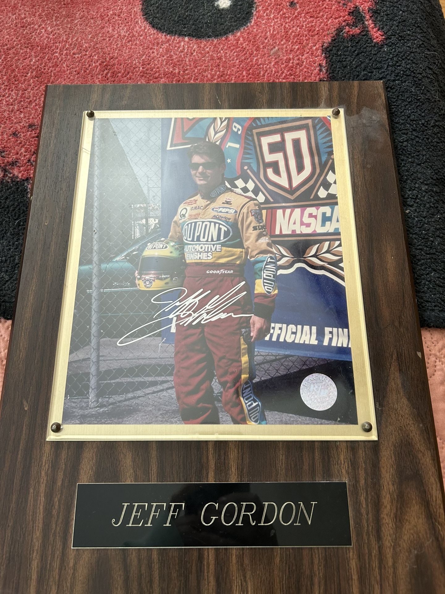 Autographed Jeff Gordon