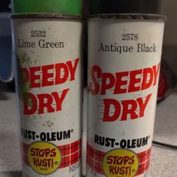 Vintage Spray Paint Cans 
