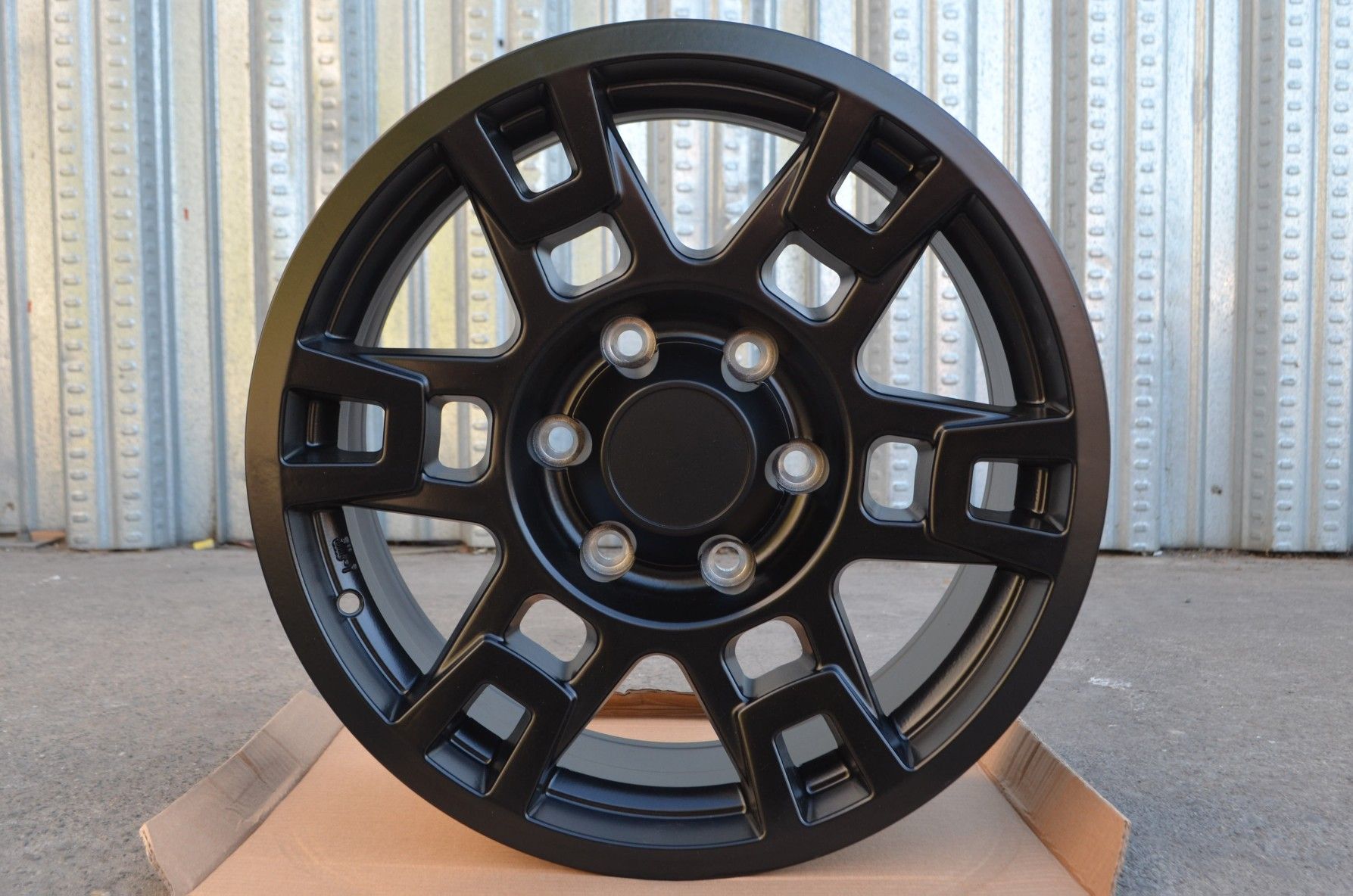 17x7.5 Set of 4 TRD Fit Toyota 4Runner Tacoma Sequoia FJ Cruiser Tundra Matte Black Wheels 17 Inch 6x139.7 +30 Rims