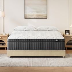 NEW 12" Queen Medium Foam Innerspring Hybrid Mattress