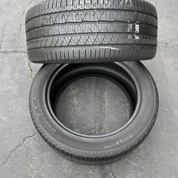 2. Tires.  285. 45. 20.  Continental 