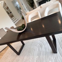 dining room table and buffet