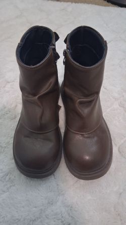 Ankle boots brown size 2 (kids)
