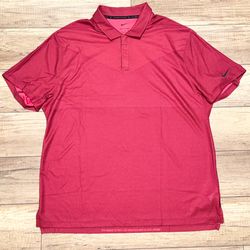 Nike Dri-FIT ADV Tiger Woods Collection Short Sleeve Golf Polo Shirt Mens XL