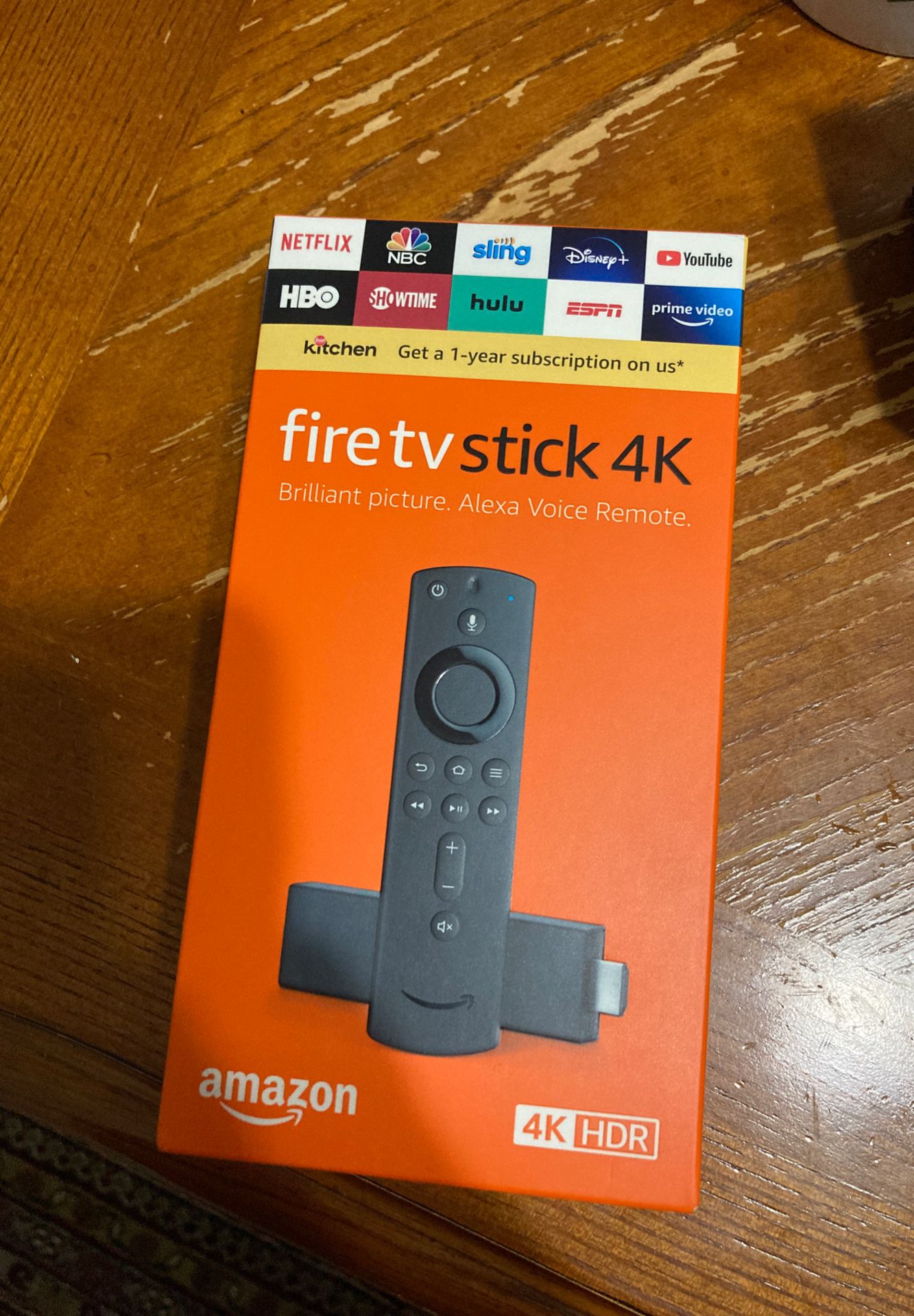 Fire TV stick 4K W/Alexa