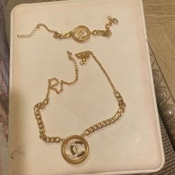 Necklace And Bracelet Set