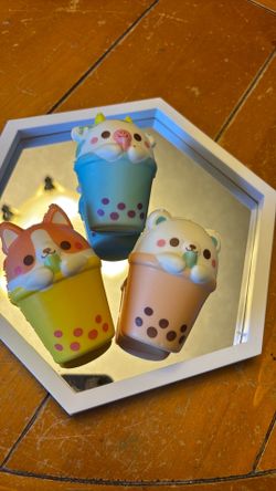 Cute squishy stress toy x3 amount