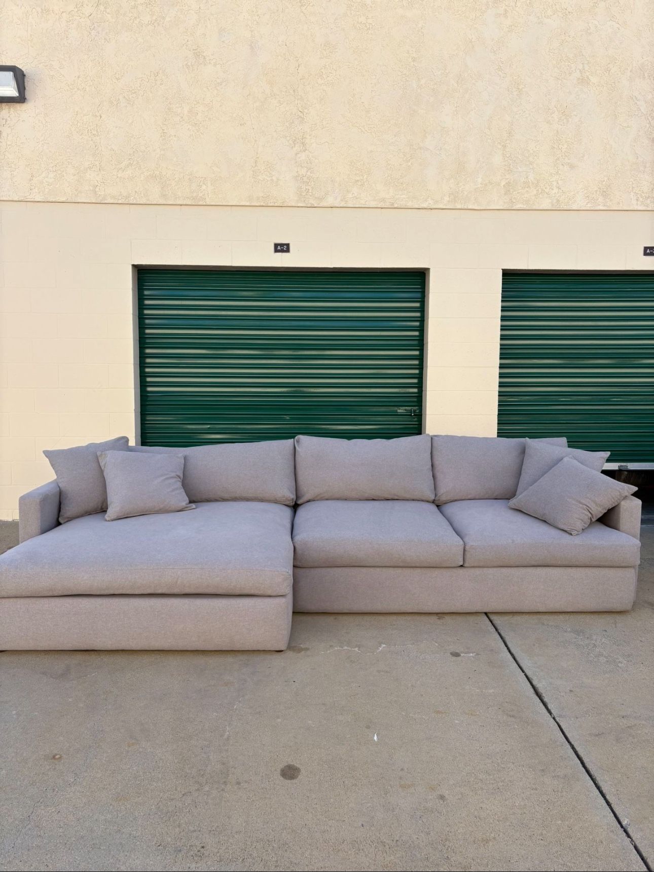 Grand Down Sectional Couch Living Spaces sectional Couch Delivery Available!