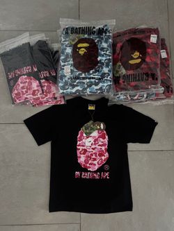 BAPE By Bathing Ape Camo Graphic T-Shirt
