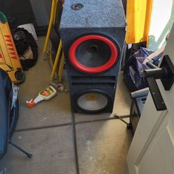 Ten Inch Speaker Box