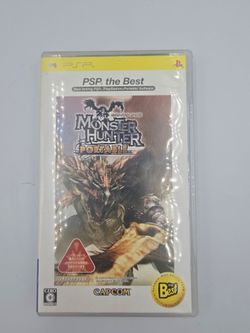 Monster Hunter Portable PSP Japanese Version
