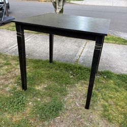 Free Black Pub Table