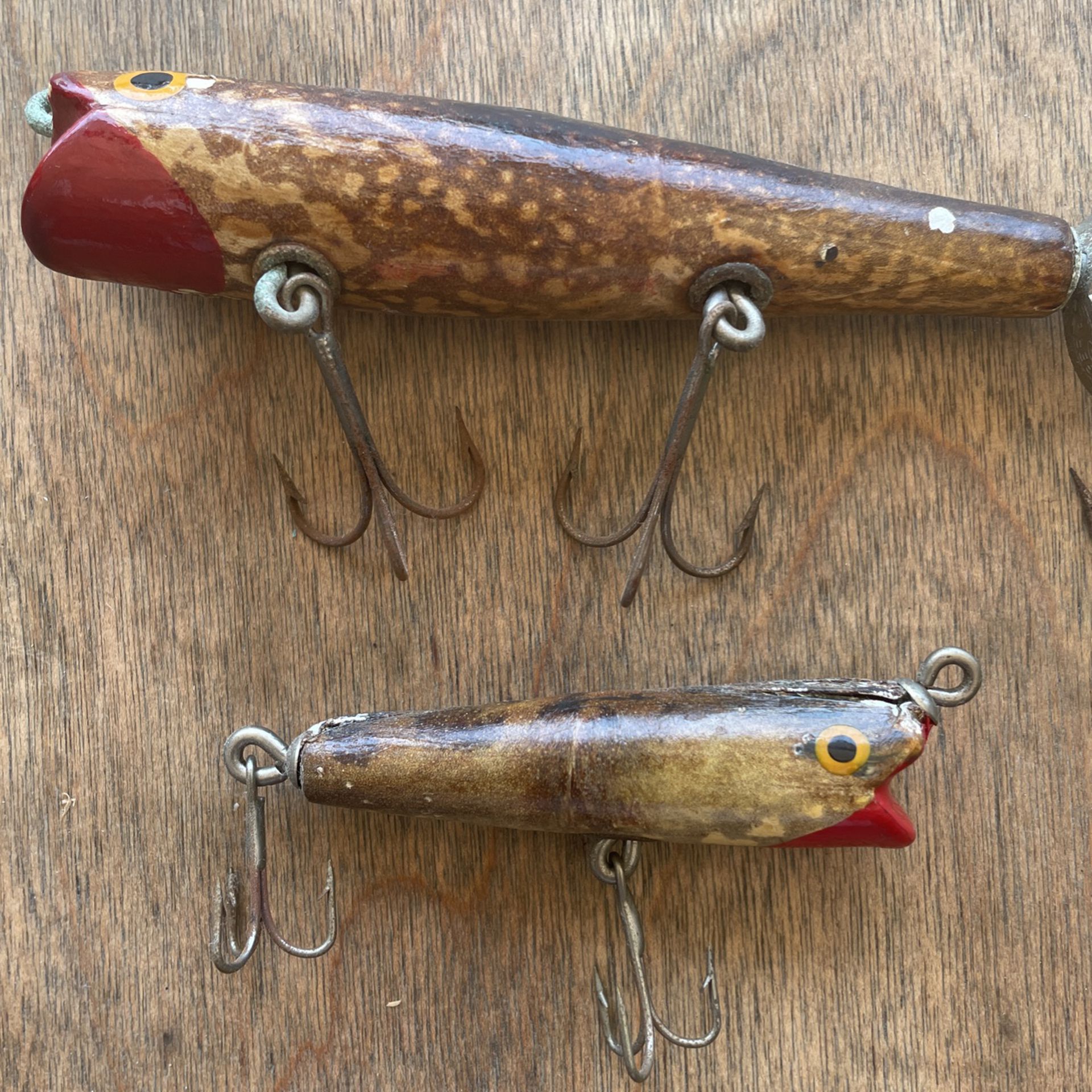 Check out this 90-year-old FROG SKIN lure! (Eger Bait Co. lure