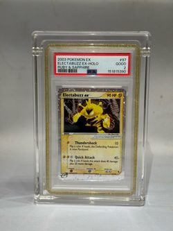 2003 Pokemon Ruby/Sapphire Electabuzz EX #97 PSA 2