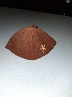 VINTAGE GIRL SCOUTS BROWNIE CAP BEANIE HAT