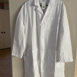 Unisex Lab Coat Mens / Women Size M