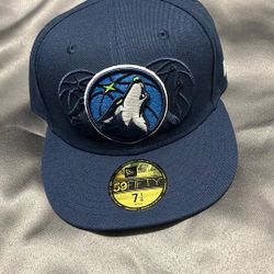 Timberwolves Fitted Hat 