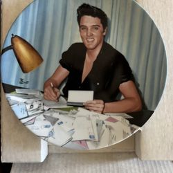 Limited edition, Elvis Presley antique plate