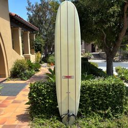 9’6” G & S Surfboards, Classic NoseRider Longboard