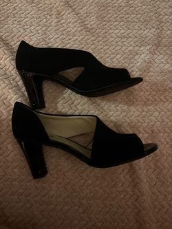 Black high heels
