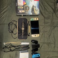 Nintendo Switch Oled TOTK special edition bundle