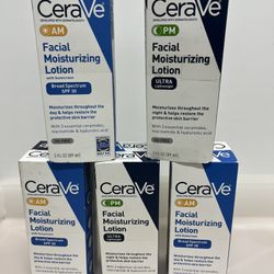 05 Sets Of Cerave Facial Lotion 