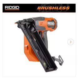 Battery powered Ridgid Framing Nailer