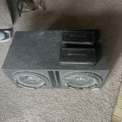 2 12” Subwoofer’s & 2 Amps/Box