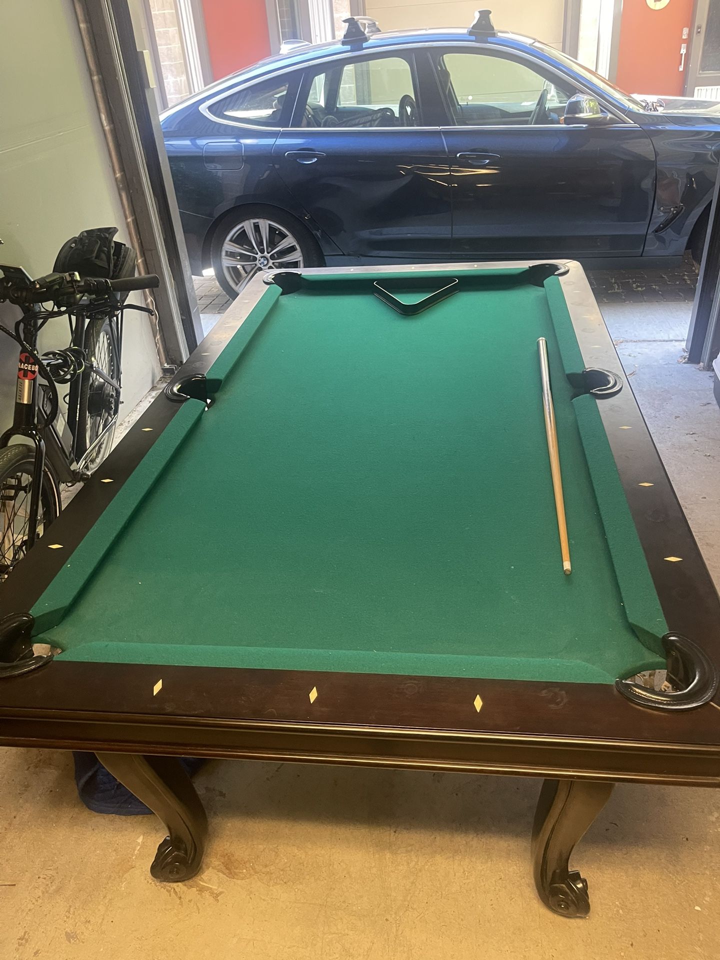 Cherry Wood Dining/pool/poker Table